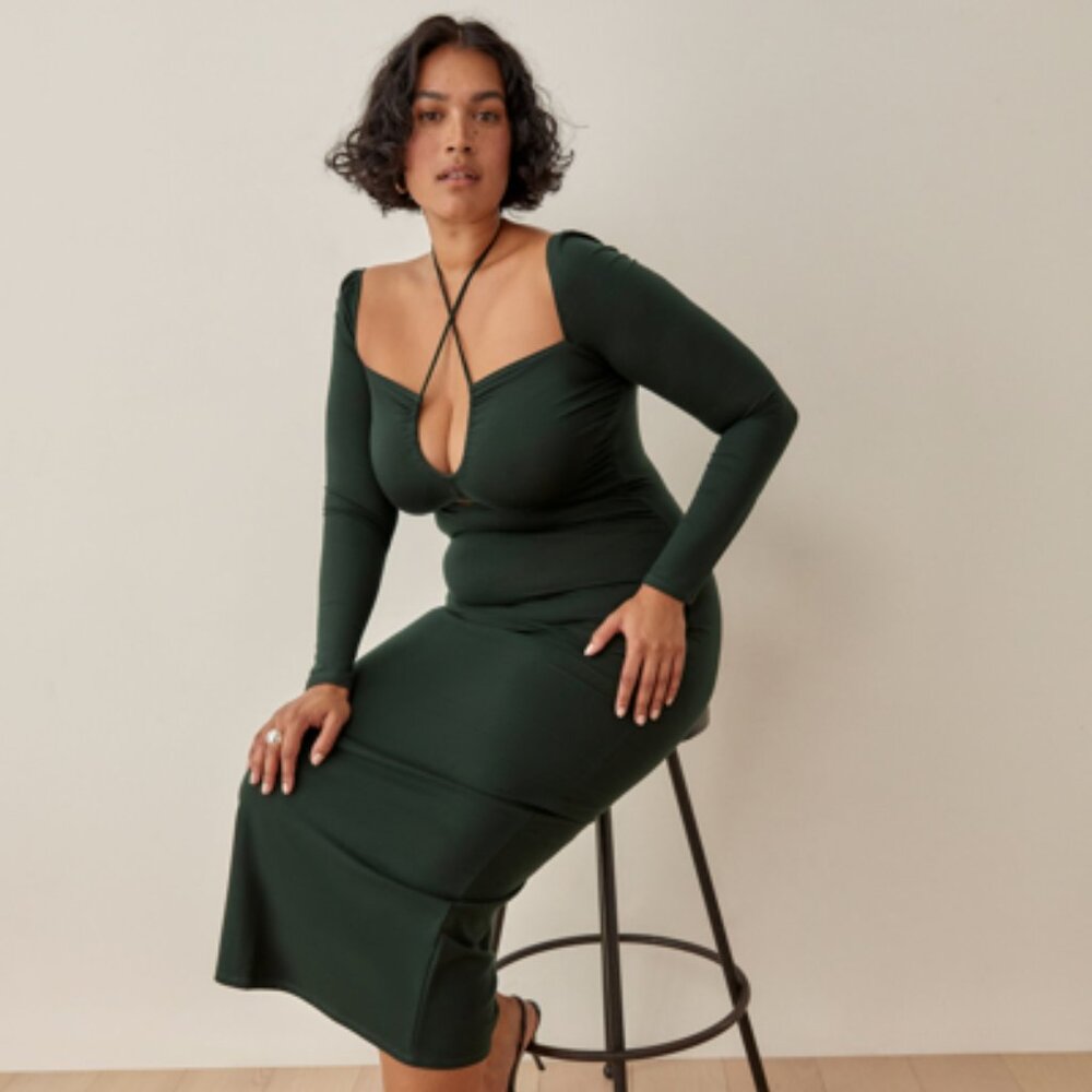 Reformation Alexei Knit Dress - XL